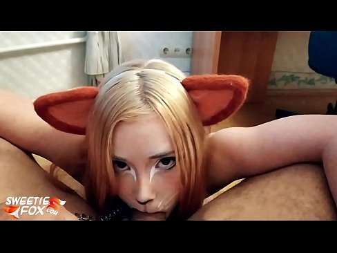 ❤️ Кіцуне ковтає член і кончить в рот ️ Якісне порно на uk.hentaiteca.ru ﹏
